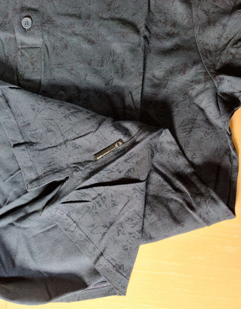 Deep Navy Blue Over All Design Polo T Shirt Deep Navy Blue Over All Design Polo T Shirt