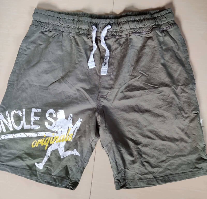 Green Printed 2 Quarter Short Pant Green Printed 2 Quarter Short Pant