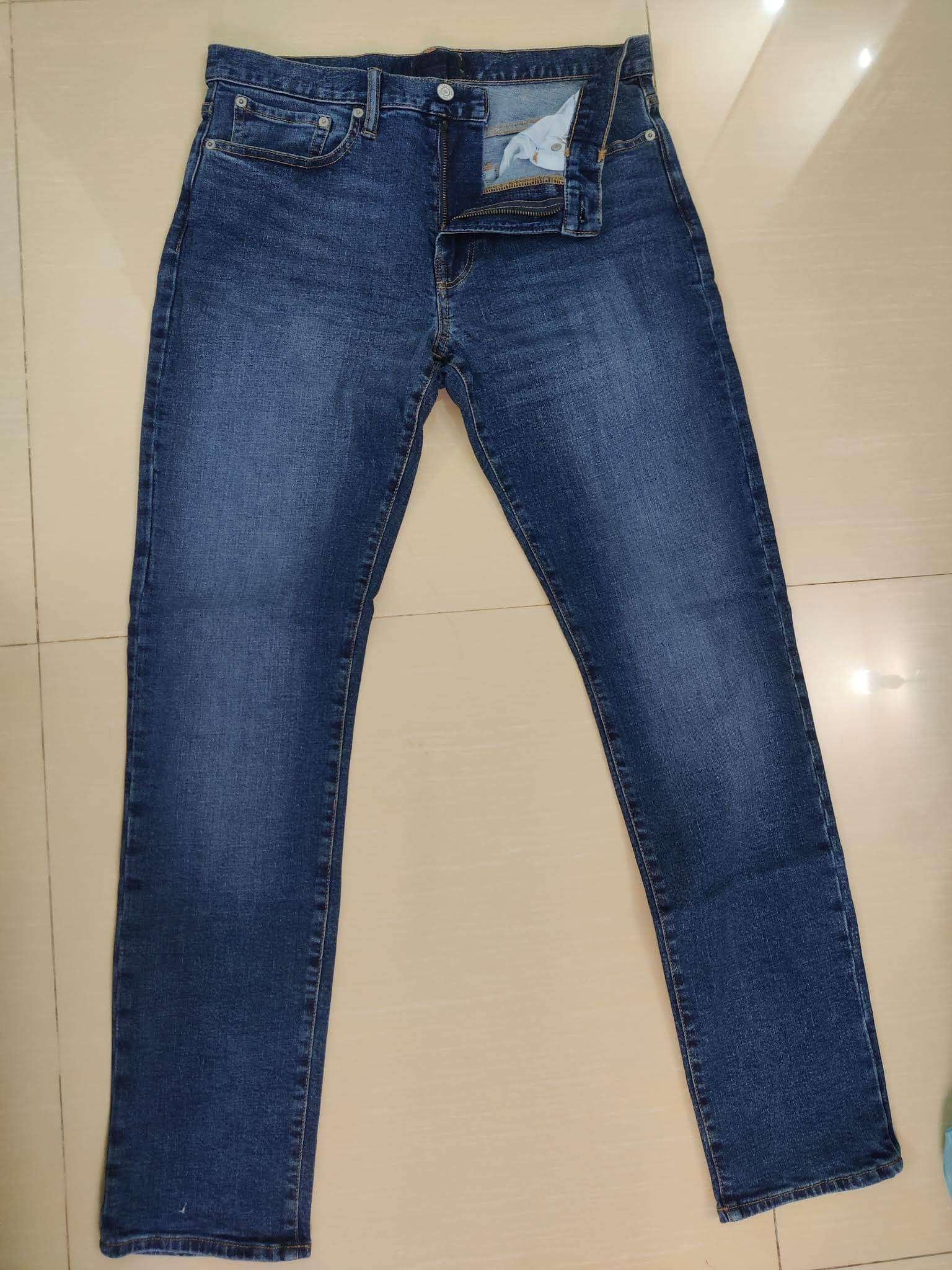 Blue Light Faded Jeans Blue Light Faded Jeans