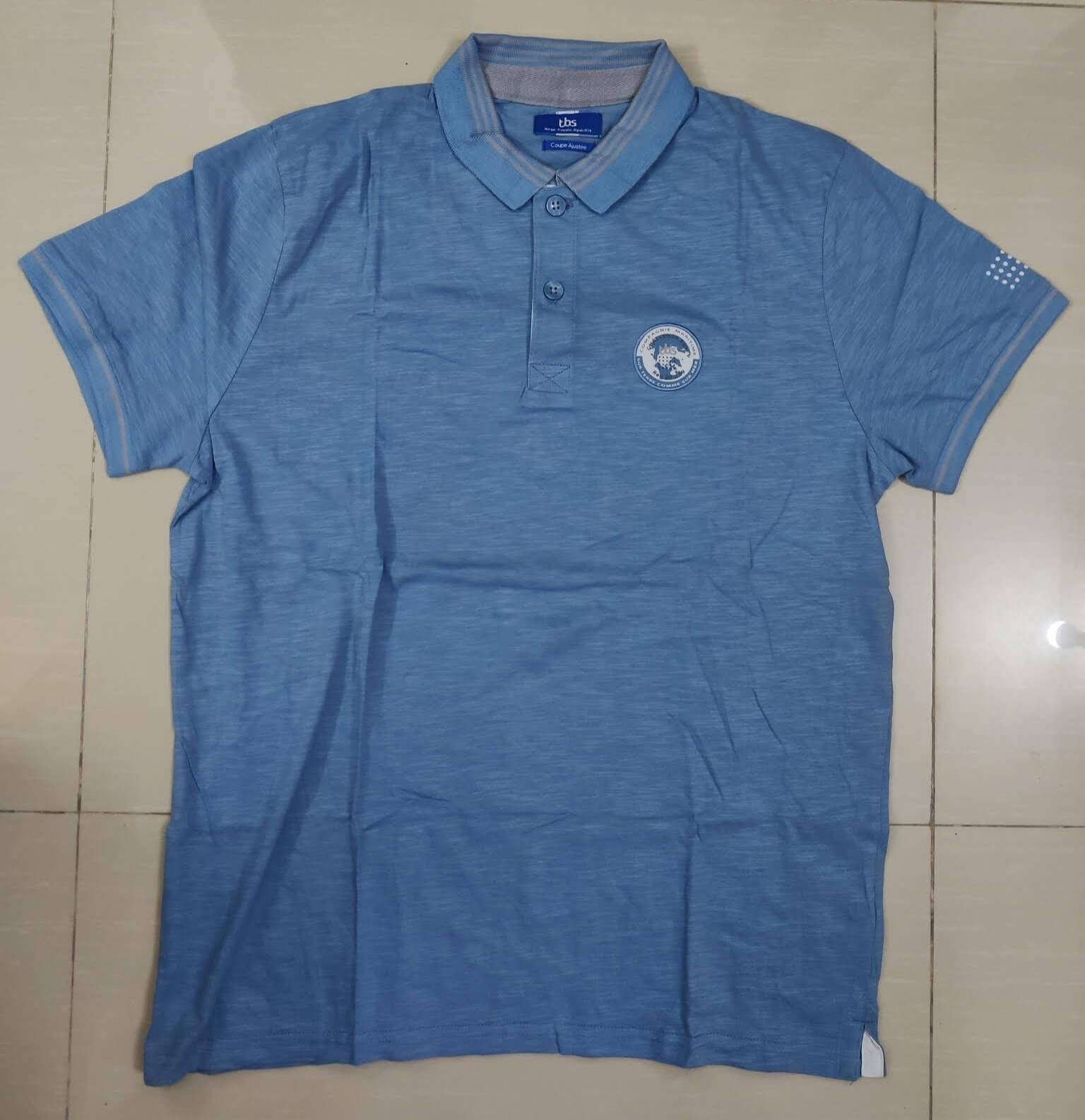 Solid Dull Light Blue Polo T Shirt Price In Bangladesh