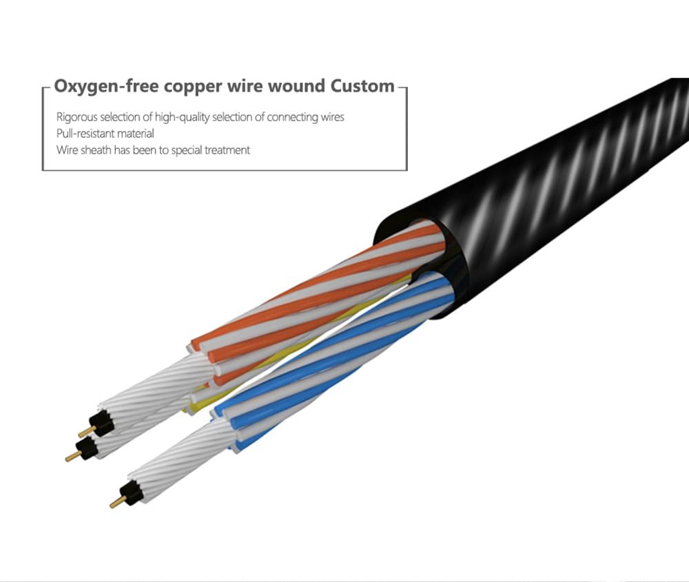 Original QKZ DM10 Earphone Extra Bass Stereo Headphone QKZ DM10 In-ear Earphones Dual Driver Extra Bass Stereo Earbuds with HD Mic and In-line Control- Black