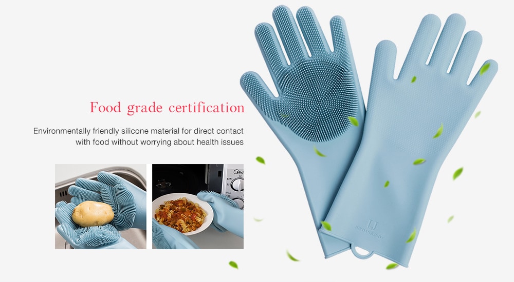 Jordan Judy Silicone Dishwashing Household Glove from Xiaomi youpin- Pink