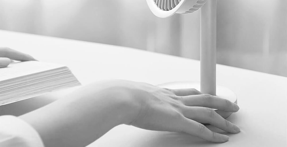 SOLOVE Home Portable Mini Mute Desktop Fan from Xiaomi youpin- Black