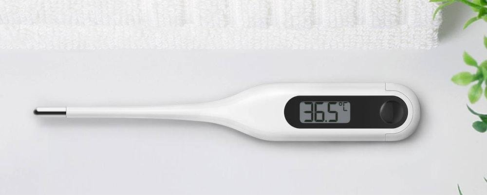 Xiaomi MMC - W201 Dual-purpose Portable LCD Medical Electronic Thermometer- White