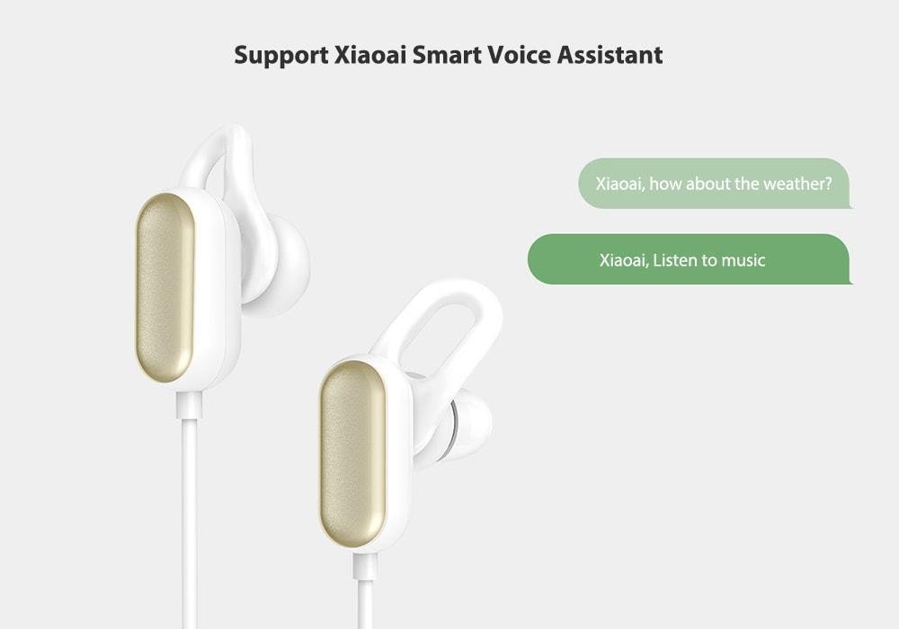 Xiaomi YDLYEJ03LM IPX4 Waterproof In-ear Sports Earphone Bluetooth Earbuds with Line Control Microphone Youth Edition- Black Xiaomi YDLYEJ03LM IPX4 Waterproof In-ear Sports Earphone Bluetooth Earbuds with Line Control Microphone Youth Edition- Black