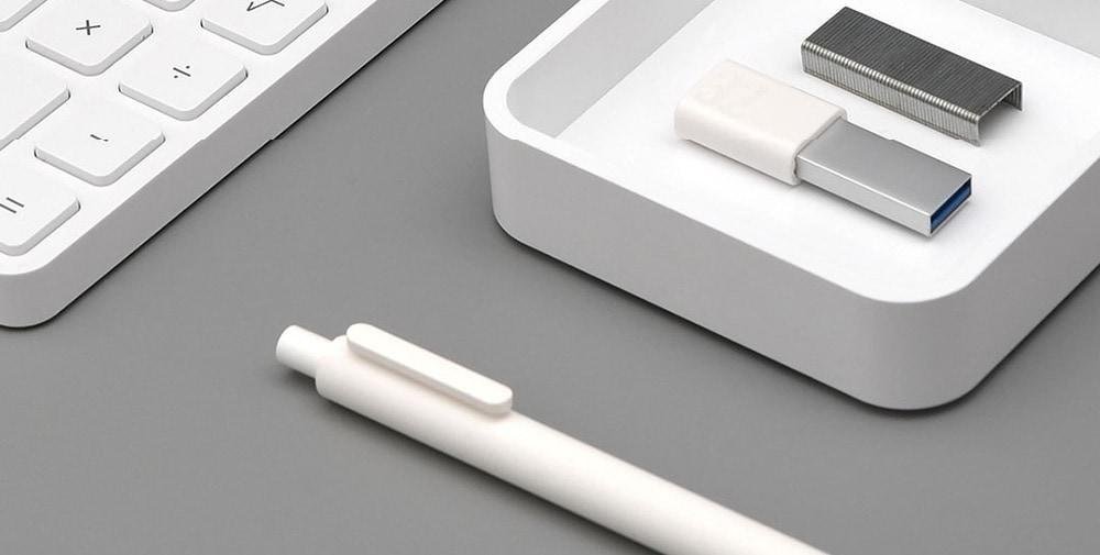 Solar Desktop Calculator from Xiaomi youpin- White Solar Desktop Calculator from Xiaomi youpin- White