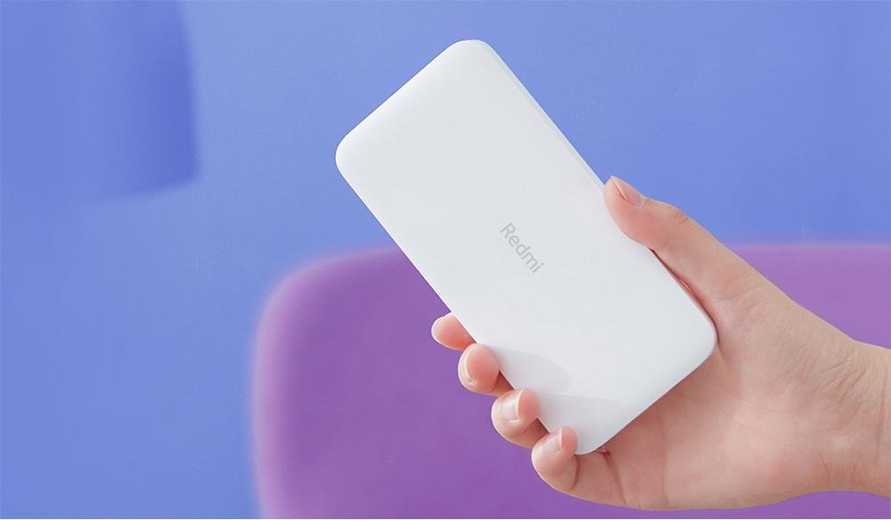 Xiaomi PB100LZM Redmi Power Bank 10000mAh Dual Input / Output Ports / 18W Charging Standard Version- White Xiaomi PB100LZM Redmi Power Bank 10000mAh Dual Input / Output Ports / 18W Charging Standard Version- White
