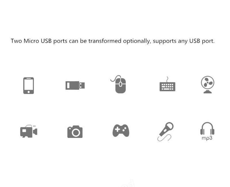 Original Remax OTG USB to Micro USB - silver