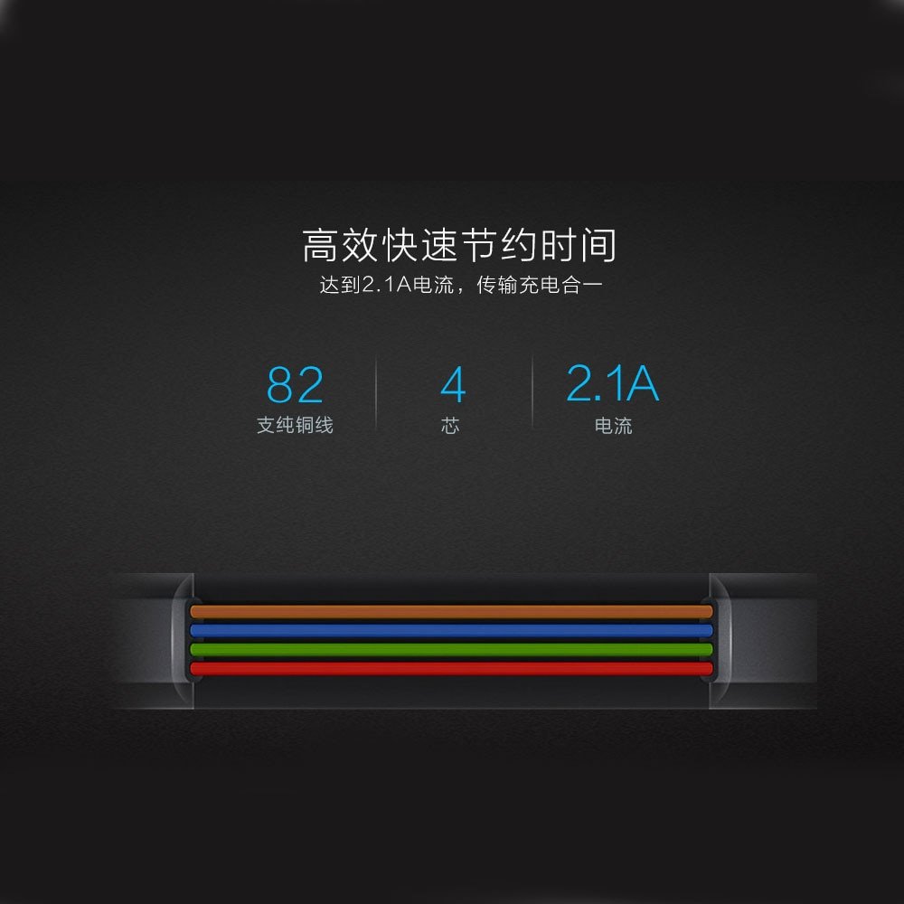 Original Remax RC-044i Metal Platinum USB Data Cable Charger for iPhone 4