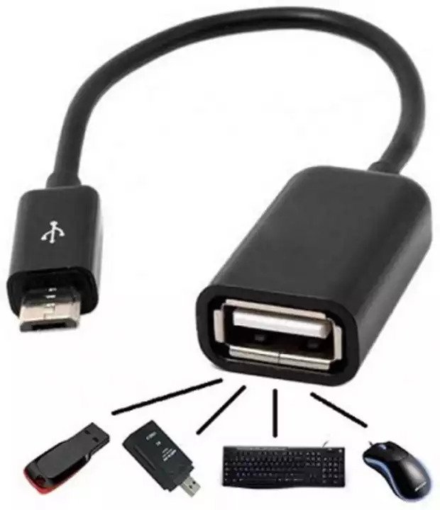 Micro USB OTG Cable Adapter Black Buy Online At Best Price In