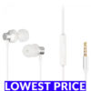 Original Remax RM512 3.5mm Wired Earphone - White