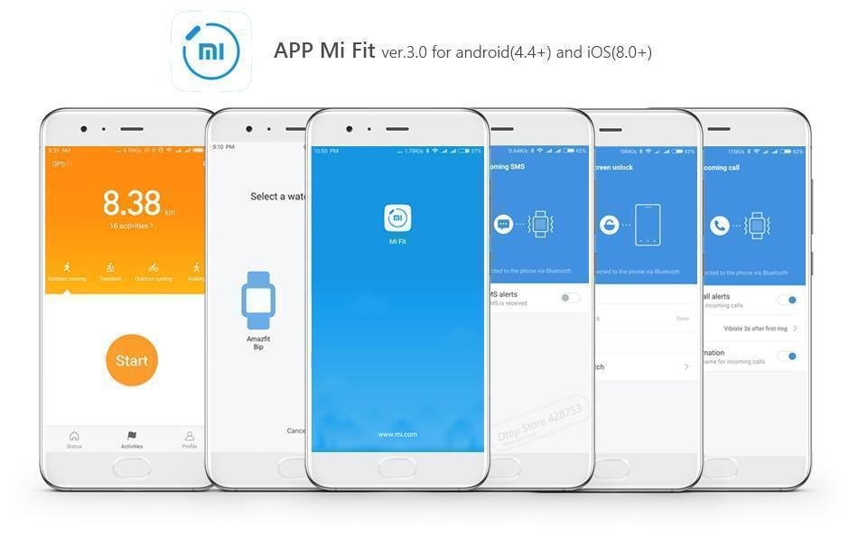 Original Xiaomi Amazfit Bip Smart Watch - Onyx Black 07