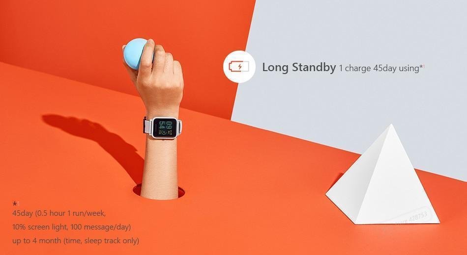 Original Xiaomi Amazfit Bip Smart Watch - Onyx Black 02