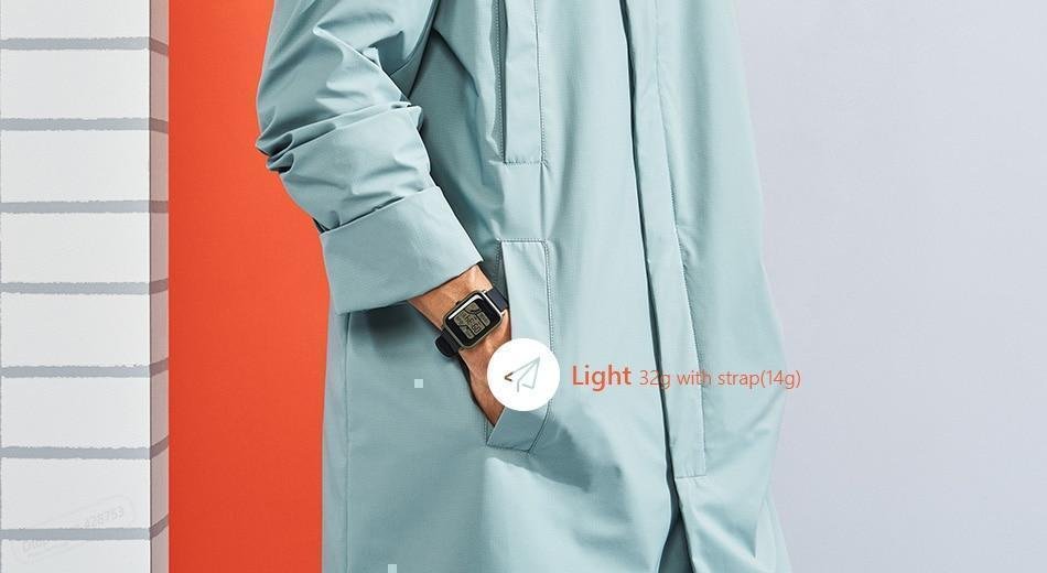 Original Xiaomi Amazfit Bip Smart Watch - Onyx Black 08