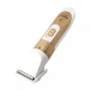 Original Kemei KM-9020 Exclusive Rechargeable Hair Clipper cum Trimmer - White & Gold
