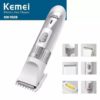 Original Kemei KM-9020 Shaving Trimmer - white & silver