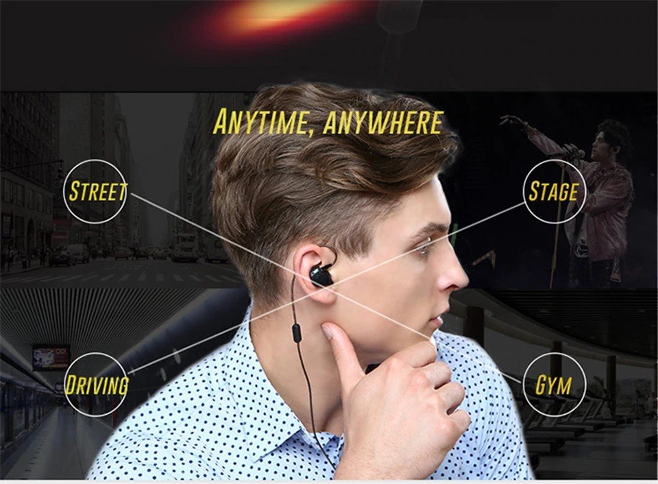 Kz Hd9 Earphones Hifi Sport Earbuds (5)