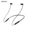 Original Wavefun Flex Pro Fast Charging Bluetooth Earphone Wireless Headphones Neckband Headset - black