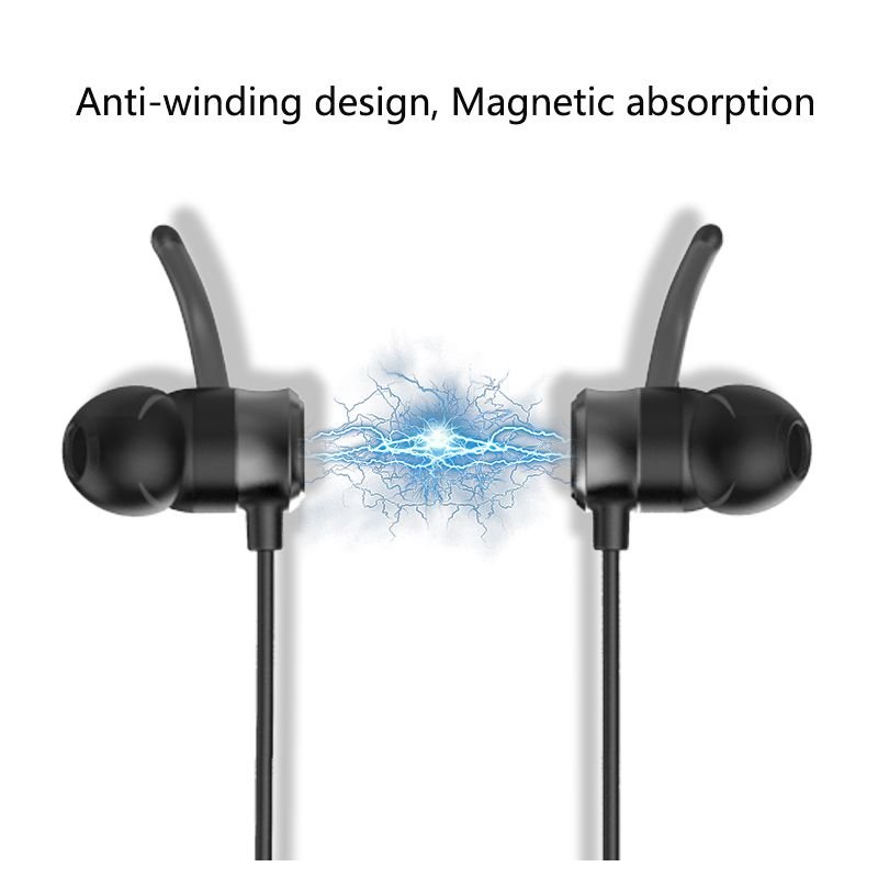 Original UiiSii B6 Waterproof Sports Bluetooth Wireless Earphone - black Original UiiSii B6 Waterproof Sports Bluetooth Wireless Earphone - black