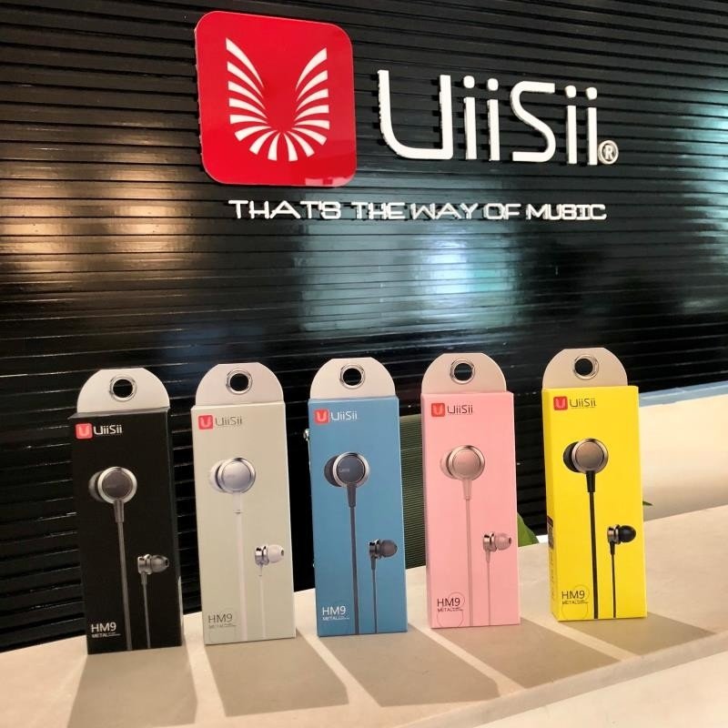 Original UIISII HM9 In-Ear Deep Earphones Uiisii Hm9 Wired Headset With Mic (9)
