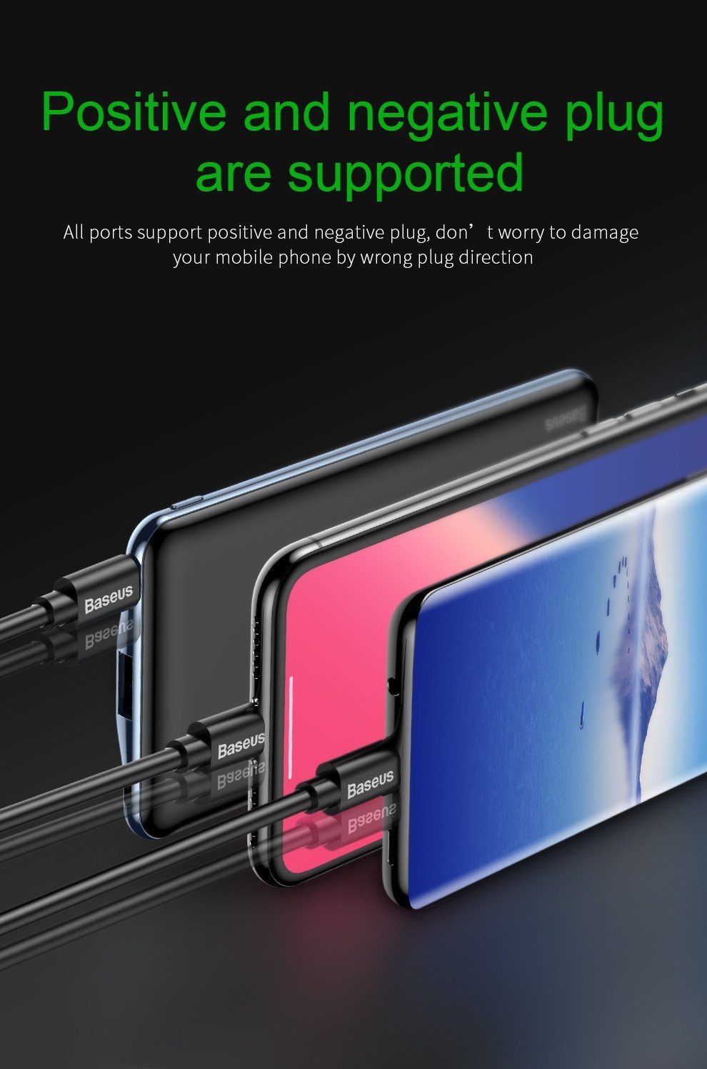 Original BASEUS M21 Simbo 10000 mAh Dual Type-C Power Bank w/Type-C Cable - Black Original BASEUS M21 Simbo 10000 mAh Dual Type-C Power Bank w/Type-C Cable - Black