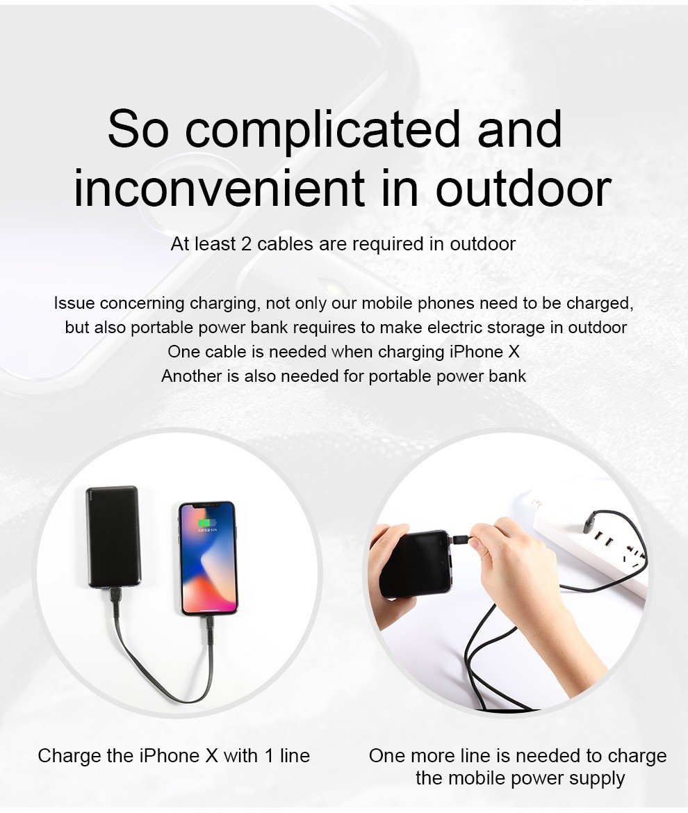 Original BASEUS M21 Simbo 10000 mAh Dual Type-C Power Bank w/Type-C Cable - Black Original BASEUS M21 Simbo 10000 mAh Dual Type-C Power Bank w/Type-C Cable - Black