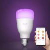 Original Yeelight Smart LED Bulb Color lights 10W with phone Control -Compatible with Android, iOS, Google Assistant