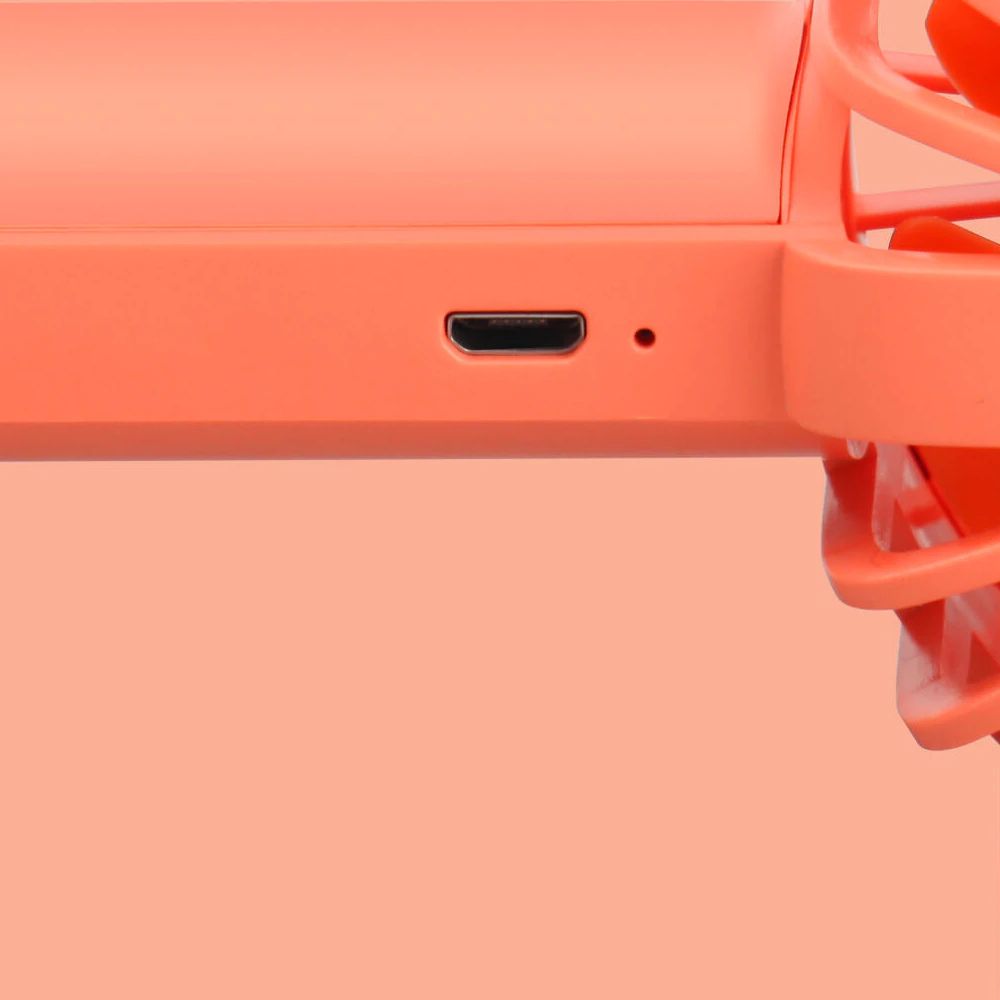 Original Xiaomi VH Desk Stand Portable Handheld Rechargeable Fan - grey