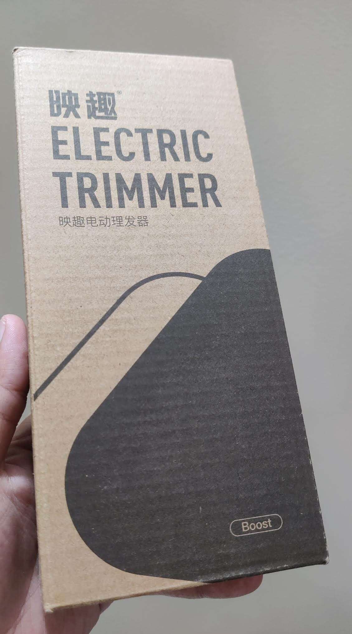 Original Xiaomi ENCHEN Boost Electric Hair Trimmer - black Yingqu 映趣