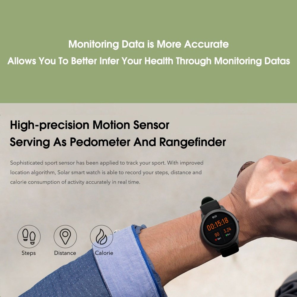 Original Haylou Smart Watch LS05 Global version – Black