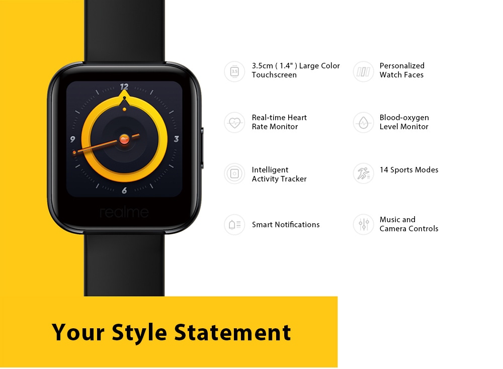OPPO Realme Watches Smart Watch features