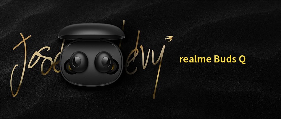 Original Realme Buds Q Wireless Earphones – Black Original Realme Buds Q Wireless Earphones – Black