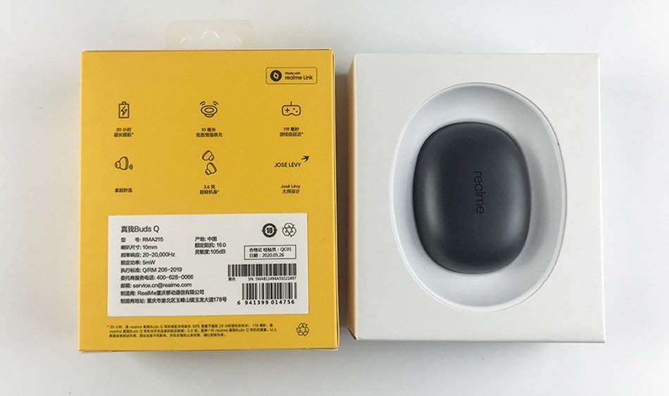 Original Realme Buds Q Wireless Earphones – Black Original Realme Buds Q Wireless Earphones – Black