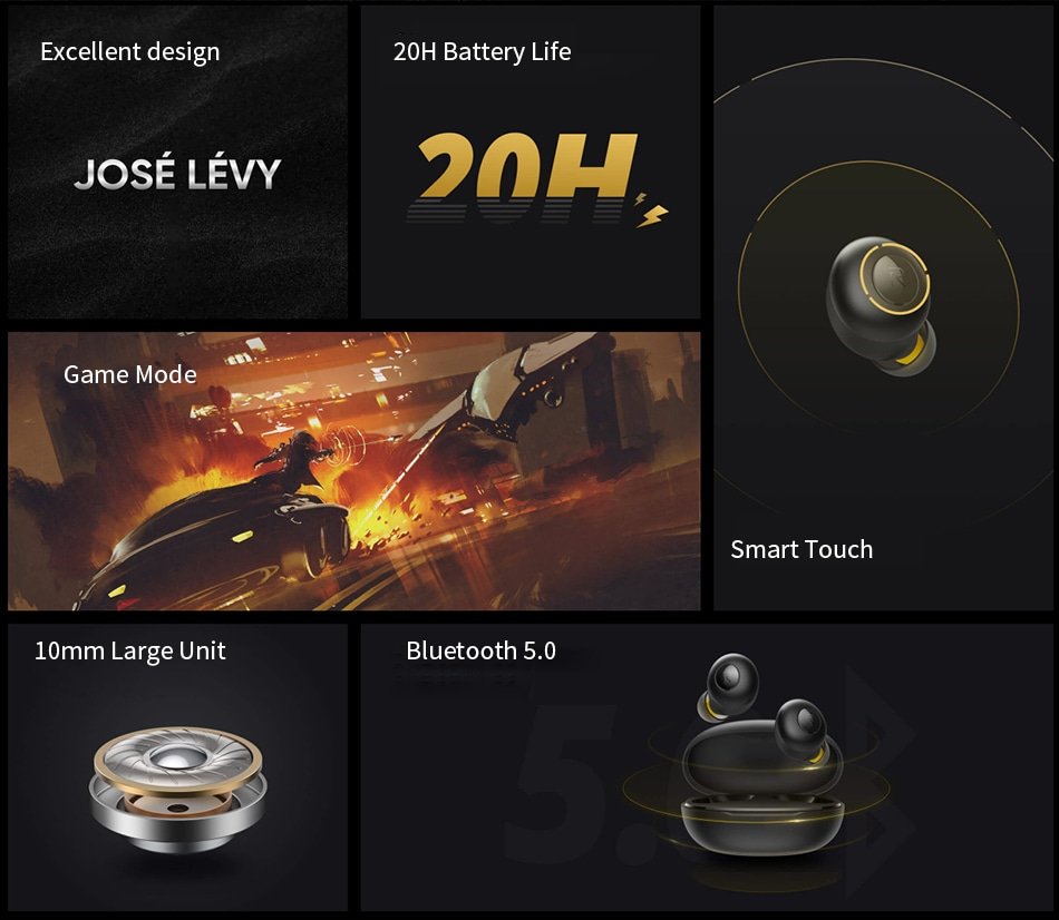 Original Realme Buds Q Wireless Earphones – Black Original Realme Buds Q Wireless Earphones – Black