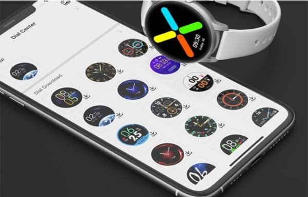 Original IMILAB KW66 A BUSINESS CASUAL SMART WATCH black Price