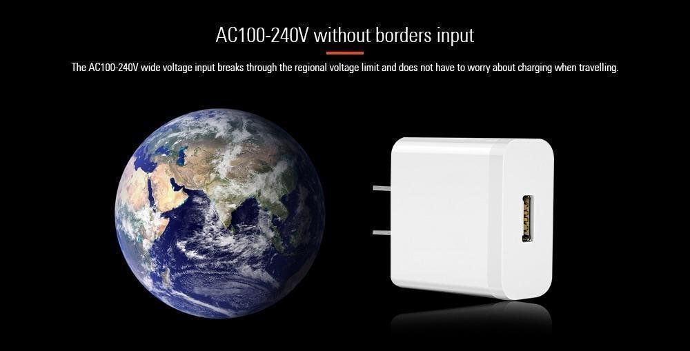 Original Mi Xiaomi 3A Charging Adapter with Micro USB Cable - White Original Mi Xiaomi 3A Charging Adapter with Micro USB Cable - White