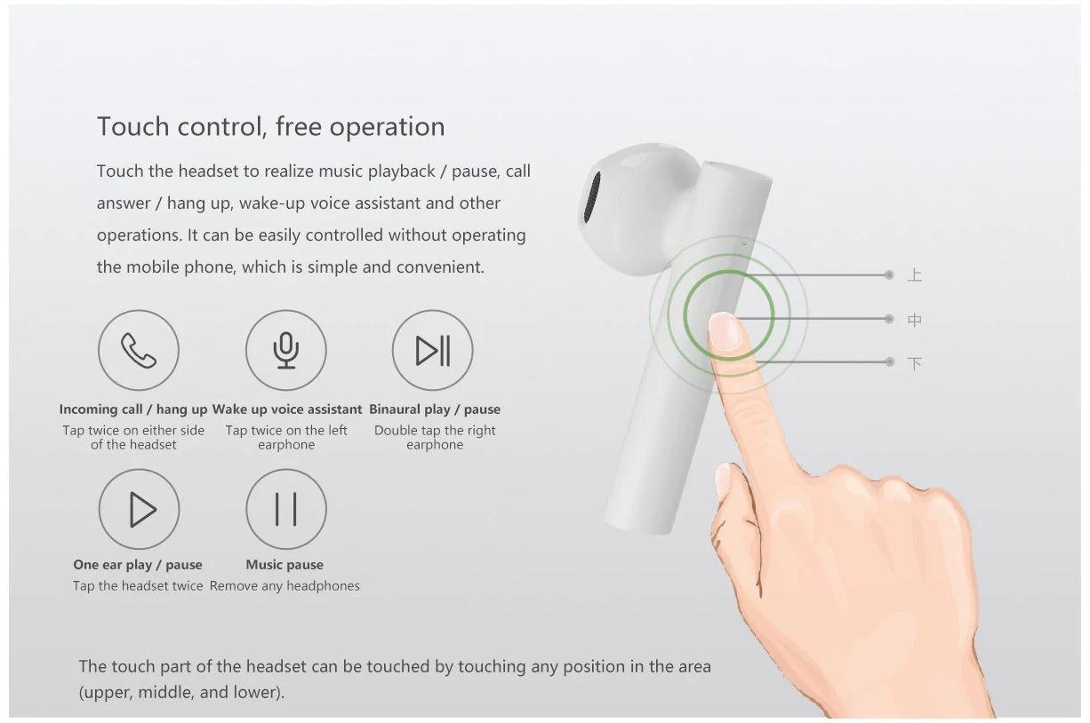 Original MI True Wireless Earphones Air 2 ( SE ) – White Original MI True Wireless Earphones Air 2 ( SE ) – White