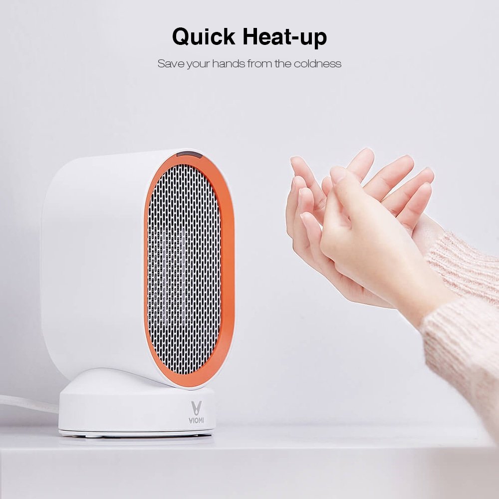Original Xiaomi Viomi Mini Portable Touch Control 220V 660W Ceramic Heater Hot Fan Warmer