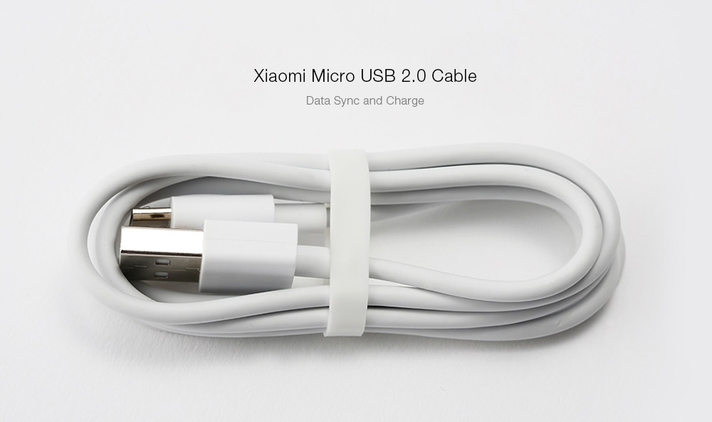 Original Xiaomi Mi Micro USB Cable- white