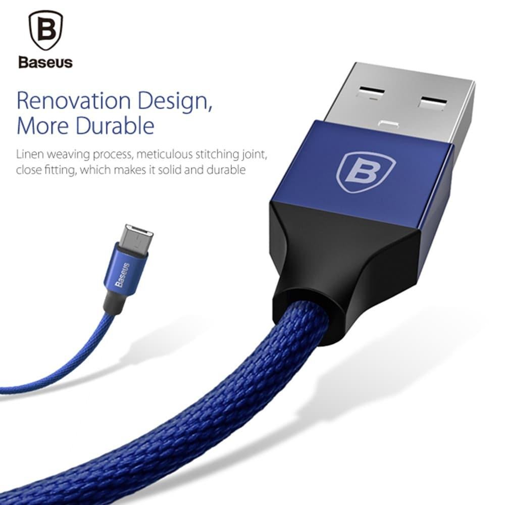 Original Baseus Yiven Cable For Micro USB 1.5M – Black Original Baseus Yiven Cable For Micro USB 1.5M – Black