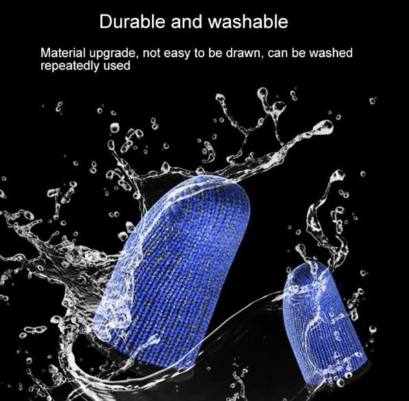 PUBG Mobile Gaming Finger Sleeves - Black Colour / Sweatproof Gloves for PUBG Mobile Gaming - black PUBG Mobile Gaming Finger Sleeves - Black Colour / Sweatproof Gloves for PUBG Mobile Gaming - black