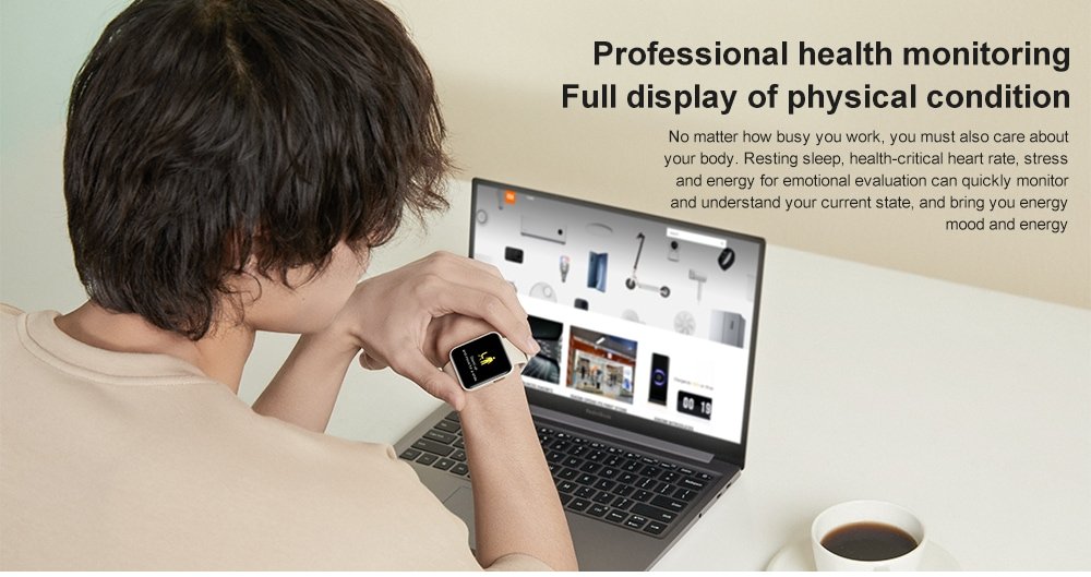 Original Xiaomi Mi Watch Lite Global Version – Black Original Xiaomi Mi Watch Lite Global Version – Black