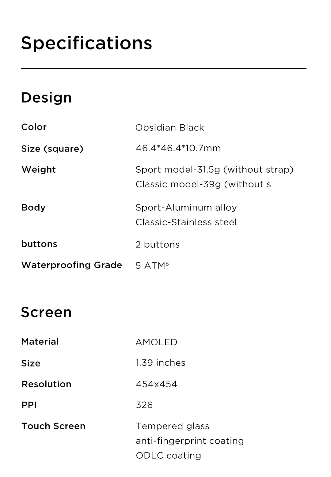 Original Amazfit GTR 2 AMOLED Curved Display Classic Stainless Steel Global Version - Silver Original Amazfit GTR 2 AMOLED Curved Display Classic Stainless Steel Global Version - Silver