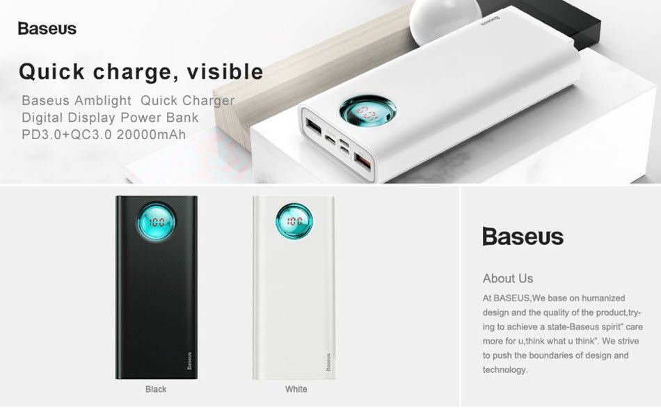 Baseus Mulight Power Bank 20000mah (9)