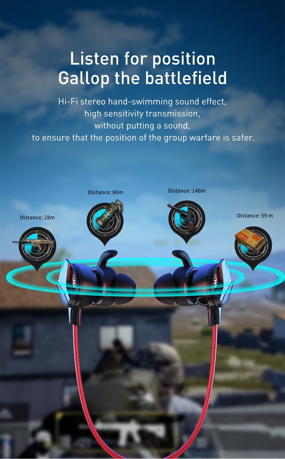 Baseus GAMO H15 3.5mm Gaming Earphones 5 Baseus GAMO H15 3.5mm Gaming Earphones 5