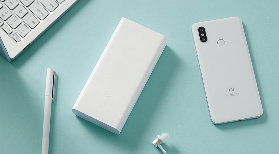 Original Xiaomi Mi Power bank 20000mAh V3 USB-C With QC3.0 18W – White Original Xiaomi Mi Power bank 20000mAh V3 USB-C With QC3.0 18W – White