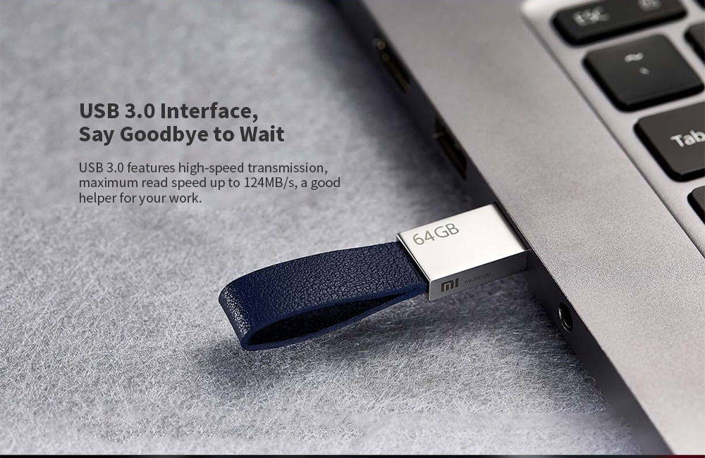 Xiaomi XMUP01QM USB3.0 U Disk 64GB - Silver
