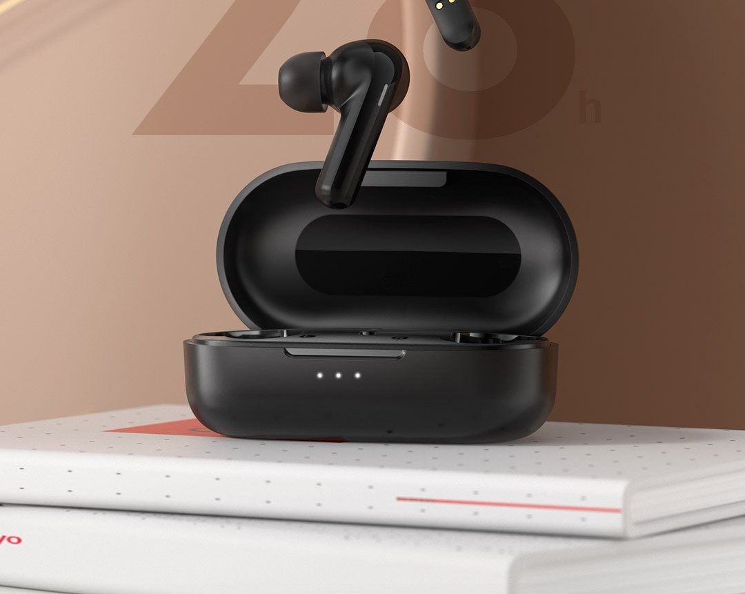 Haylou GT3 TWS Wireless Bluetooth Headphones - Black