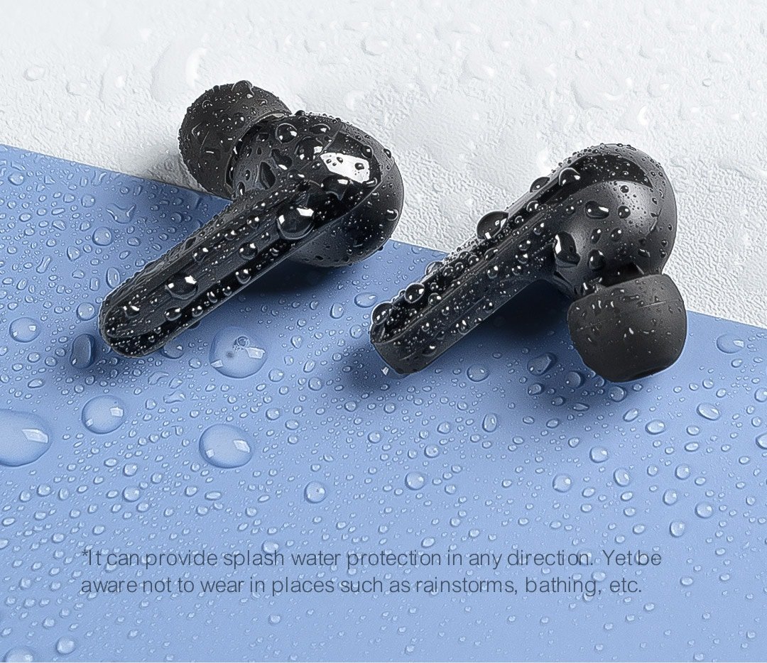 Haylou GT3 TWS Wireless Bluetooth Headphones - Black