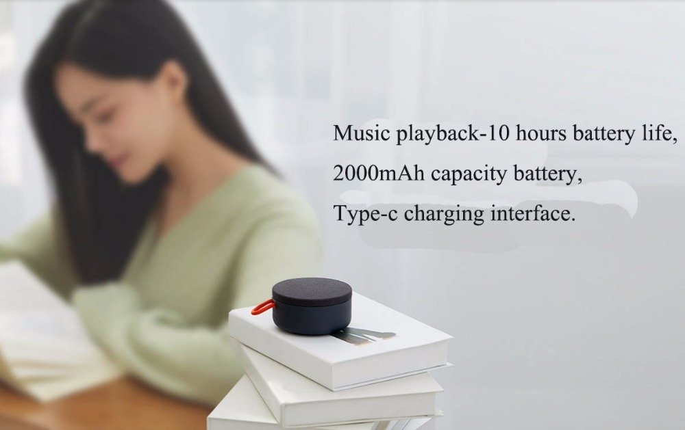 Original Xiaomi Mi Outdoor Bluetooth speaker mini – Black